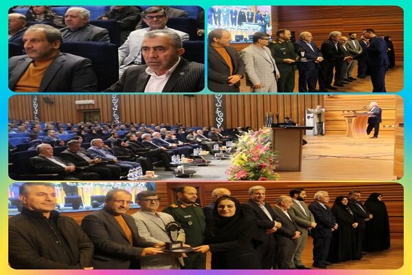 تجلیل از کارگران نمونه مازندران با حضور مدیردرمان‌تأمین اجتماعی استان