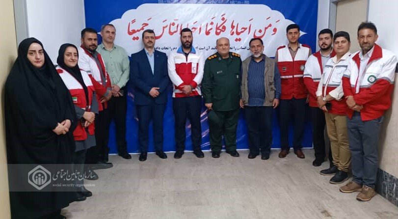 تأکید بر گسترش همکاری‌های مشترک تأمین اجتماعی و هلال‌احمر در لاهیجان