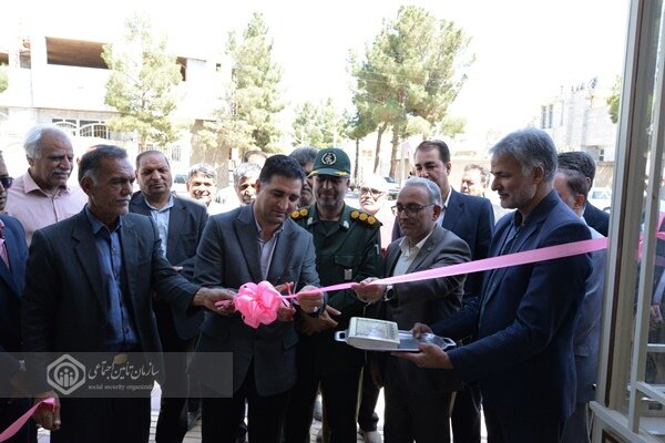 افتتاح ساختمان جدید کانون کارگران بازنشسته و مستمری‌بگیر تامین‌اجتماعی قاین
