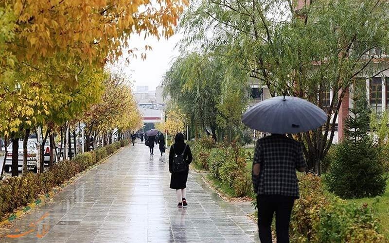 پیش بینی بارش باران و رعد و برق در نقاط مختلف کشور