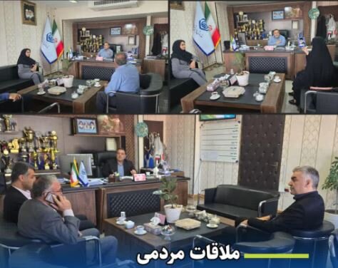 ملاقات هفتگی مدیرکل تأمین اجتماعی گلستان با بیمه‌شدگان