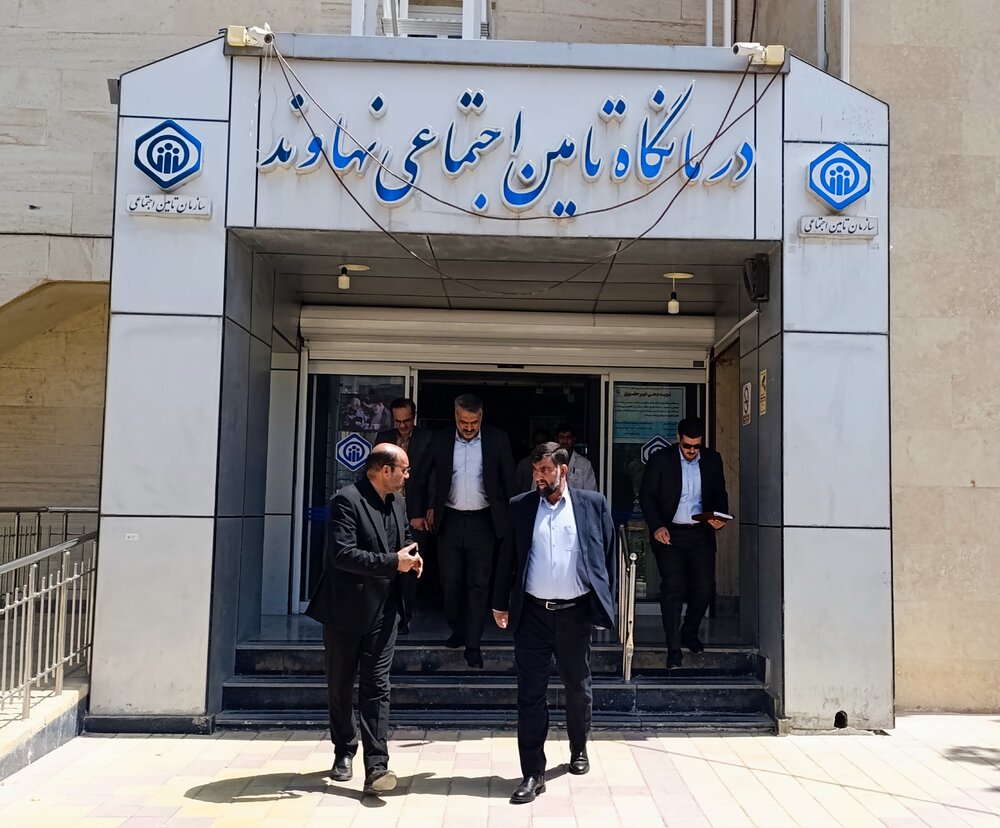 خدمات رایگان تأمین اجتماعی به بیمه‌شدگان در بیمارستان‌های دولتی نهاوند