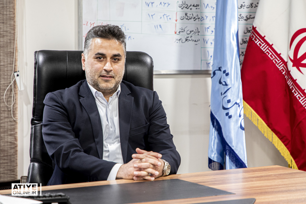 شعبه متفاوت تامین اجتماعی در شمال تهران