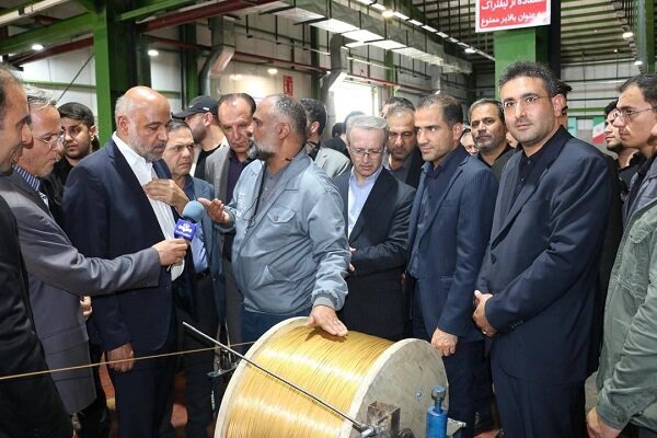 طرح توسعه نخ تایر صبا با تایید و حمایت وزیر کار وارد فاز عملیاتی شد