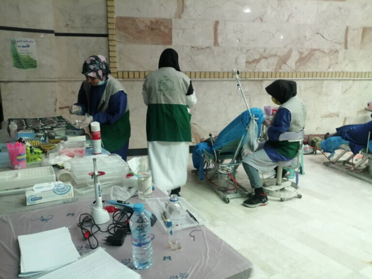 ارائه خدمات ۱۹ گروه جهادی به مددجویان کمیته امداد تهران 