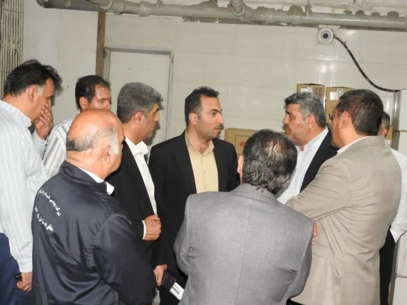 بازدید فرماندار ساوجبلاغ از بیمارستان تأمین اجتماعی هشتگرد