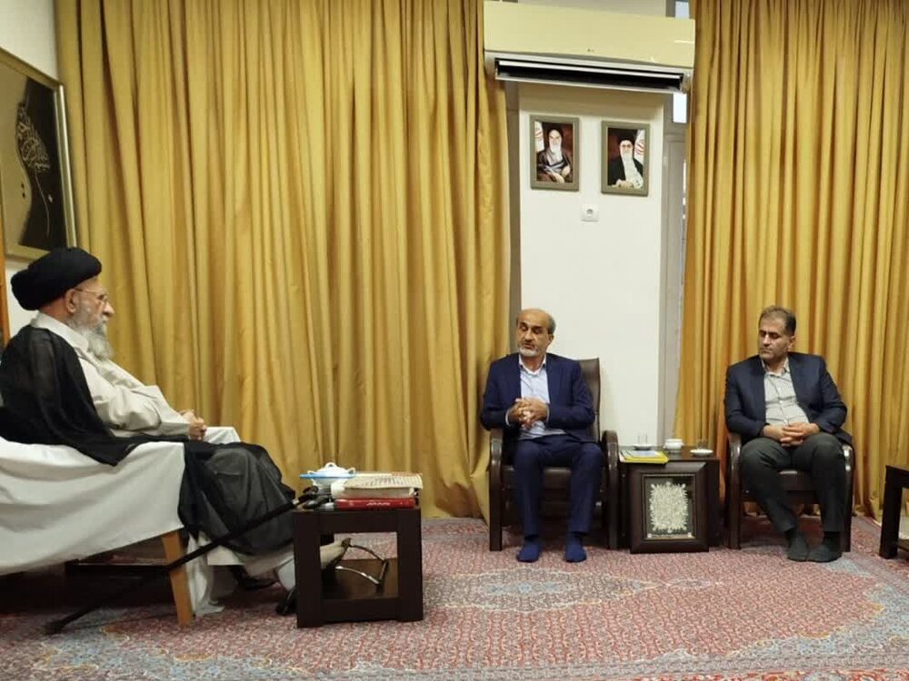 دیدار مدیر درمان تامین‌اجتماعی گلستان با نماینده ولی‌فقیه در هفته دولت