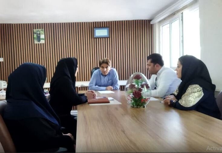 تحویل دستگاه آمبلیوپی اداره بهزیستی سنندج به مؤسسه پویش باران