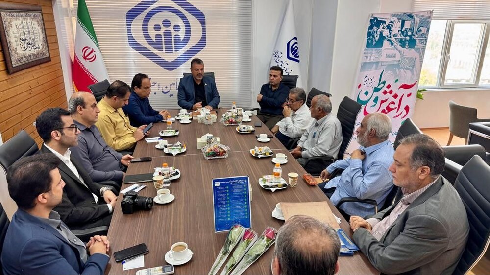 تقدیر از آزادگان همکار بازنشسته تامین اجتماعی بوشهر