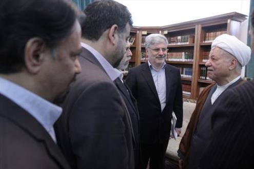 گزارش تصویری دیدار مدیرعامل سازمان تامین اجتماعی با آیت الله هاشمی رفسنجانی