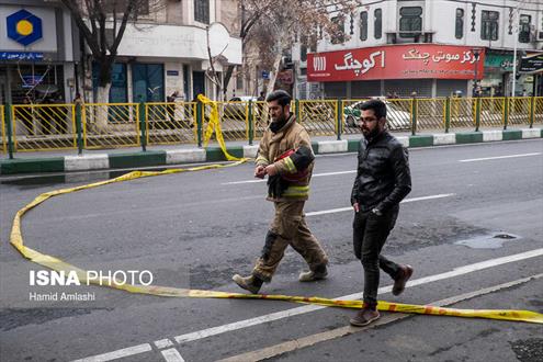 گزارش تصویری از  مسیرهای منتهی به پلاسکو