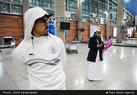 تصاویر ورود تیم فوتبال السد به تهران