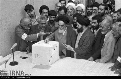 تصاویر رای گیری برای سومین انتخابات مجلس در ۱۹ فروردین ۶۷