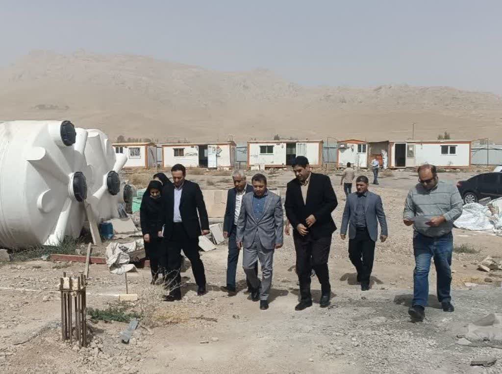 بازدید مدیر درمان تأمین اجتماعی زنجان از پروژه درمانگاه سهروردی