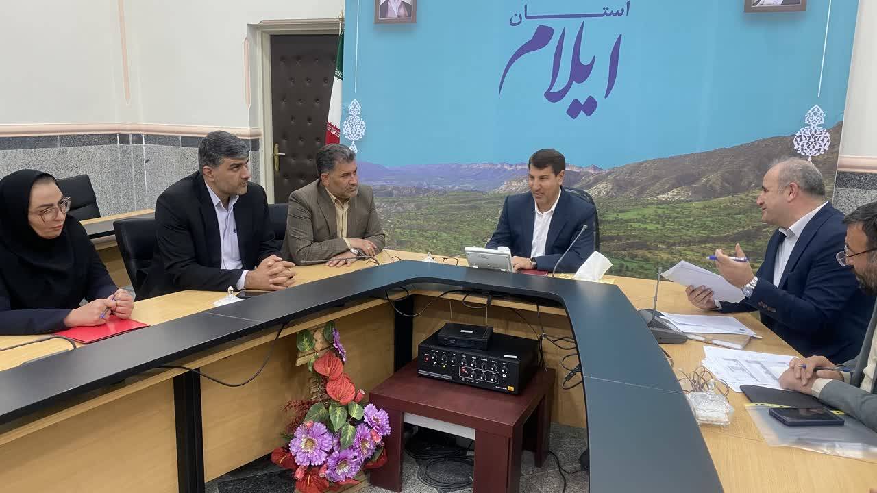 بررسی موانع پروژه دی‌کلینیک ایلام در جلسه ویژه استانداری