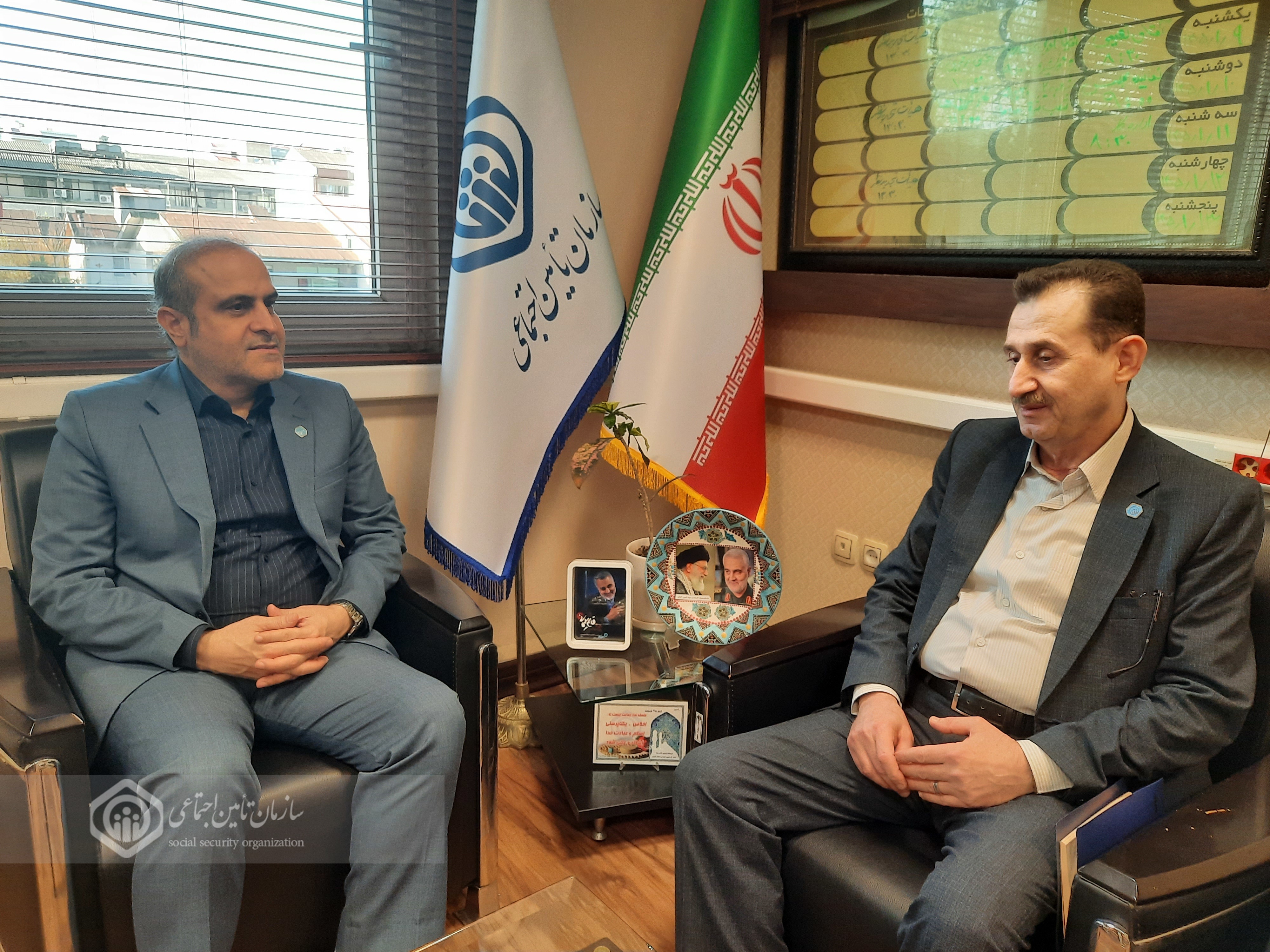 بخش‌های درمان و بیمه دو بال قدرتمند سازمان تأمین‌اجتماعی