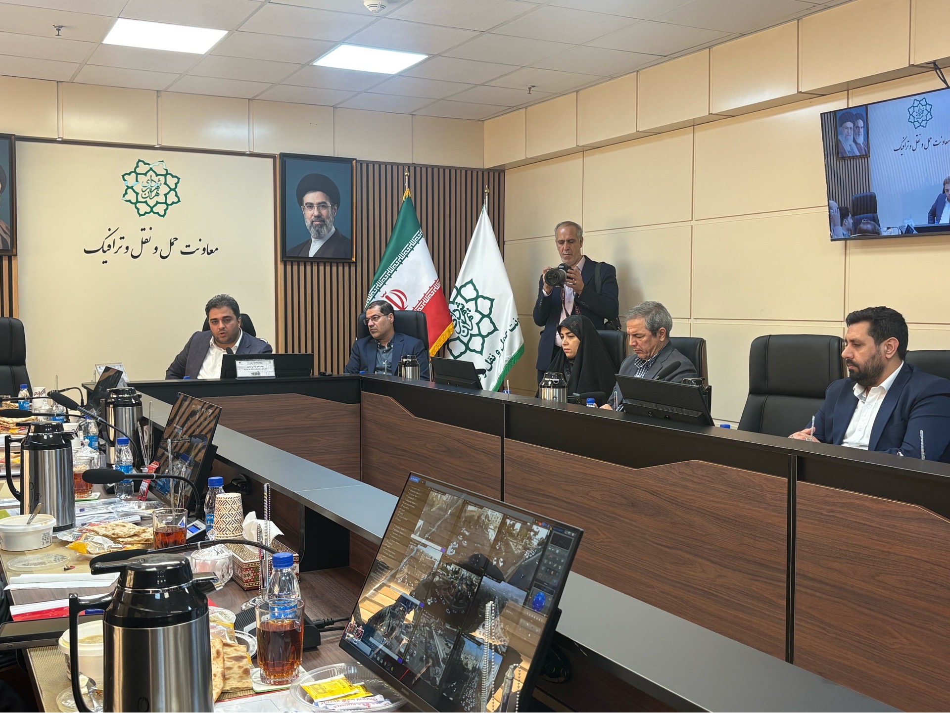 اول مهر در اتاق فرمان ترافیک تهران
