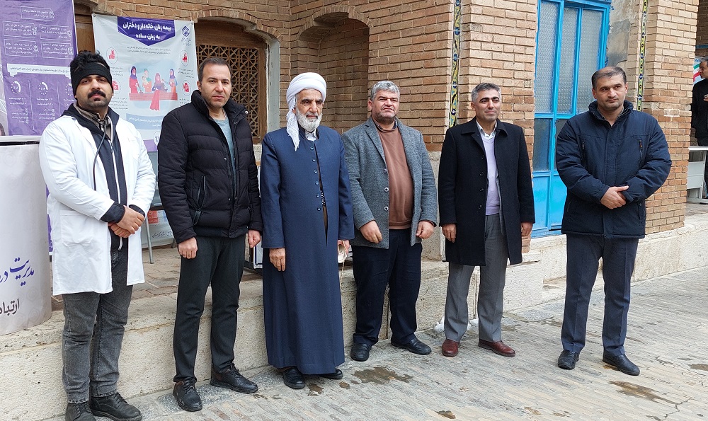 برپایی پایگاه سنجش سلامت تأمین‌اجتماعی کردستان در مصلی سنندج