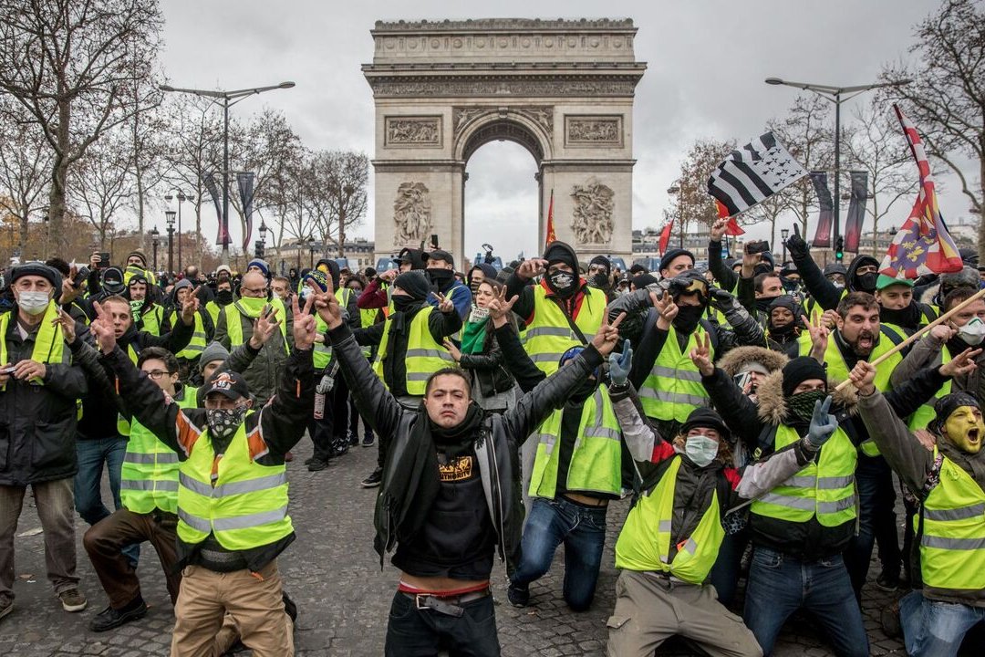 کدام کشورها با اعتراضات جلیقه زردها همراهی کردند؟