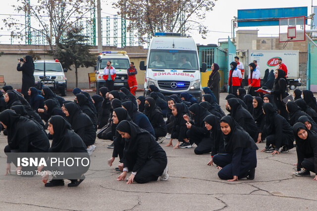 مانور سراسری زلزله و ایمنی در مدارس کشور برگزار می‌شود