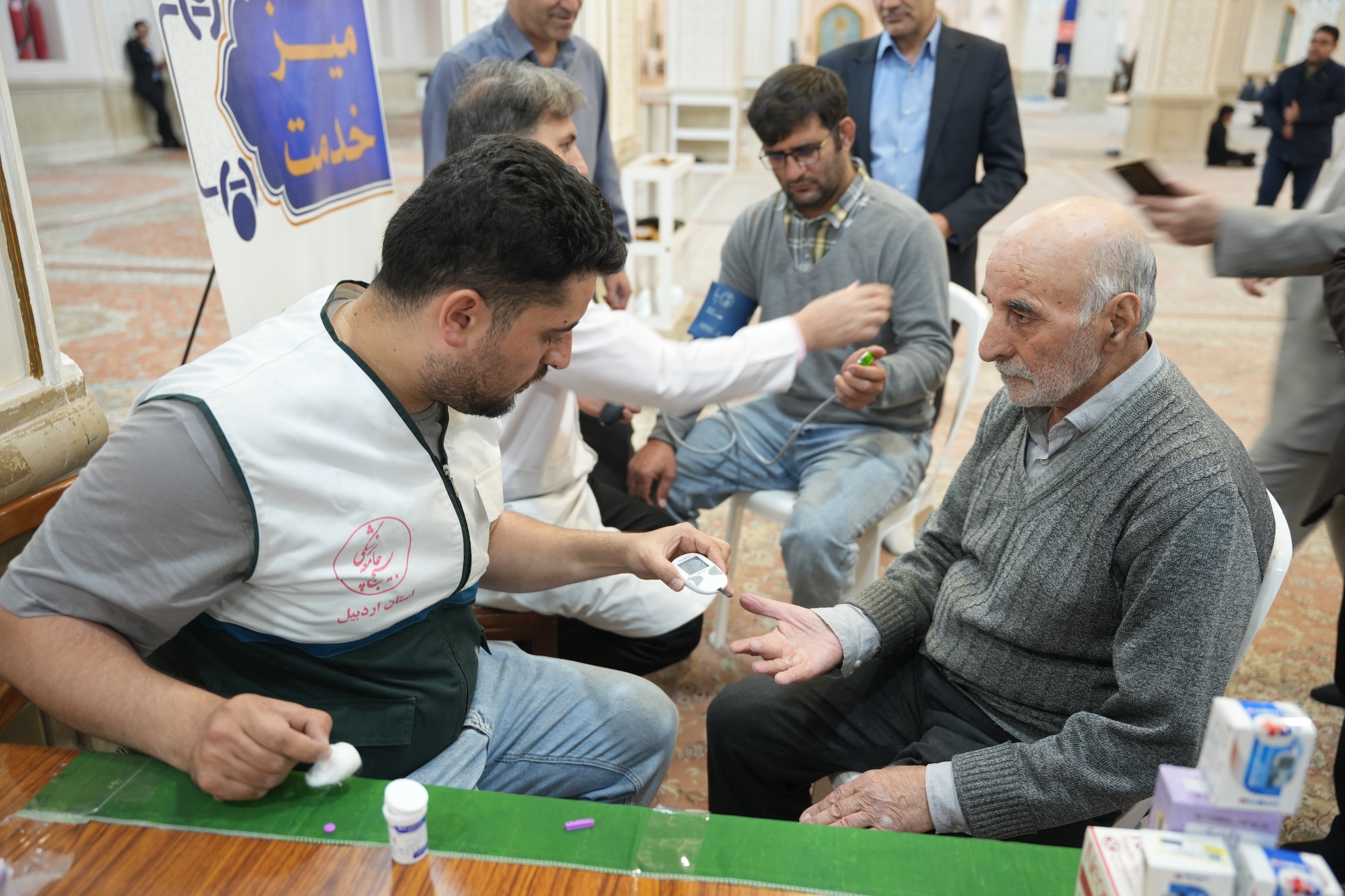 ایستگاه سلامت تأمین‌اجتماعی در مصلی اردبیل