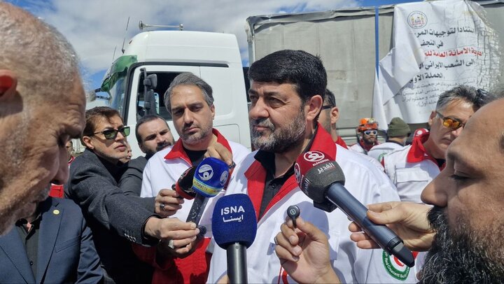 کاروان همبستگی به تهران رسید؛ ۲۷ تریلی کمک عراقی بدون درخواست ایران