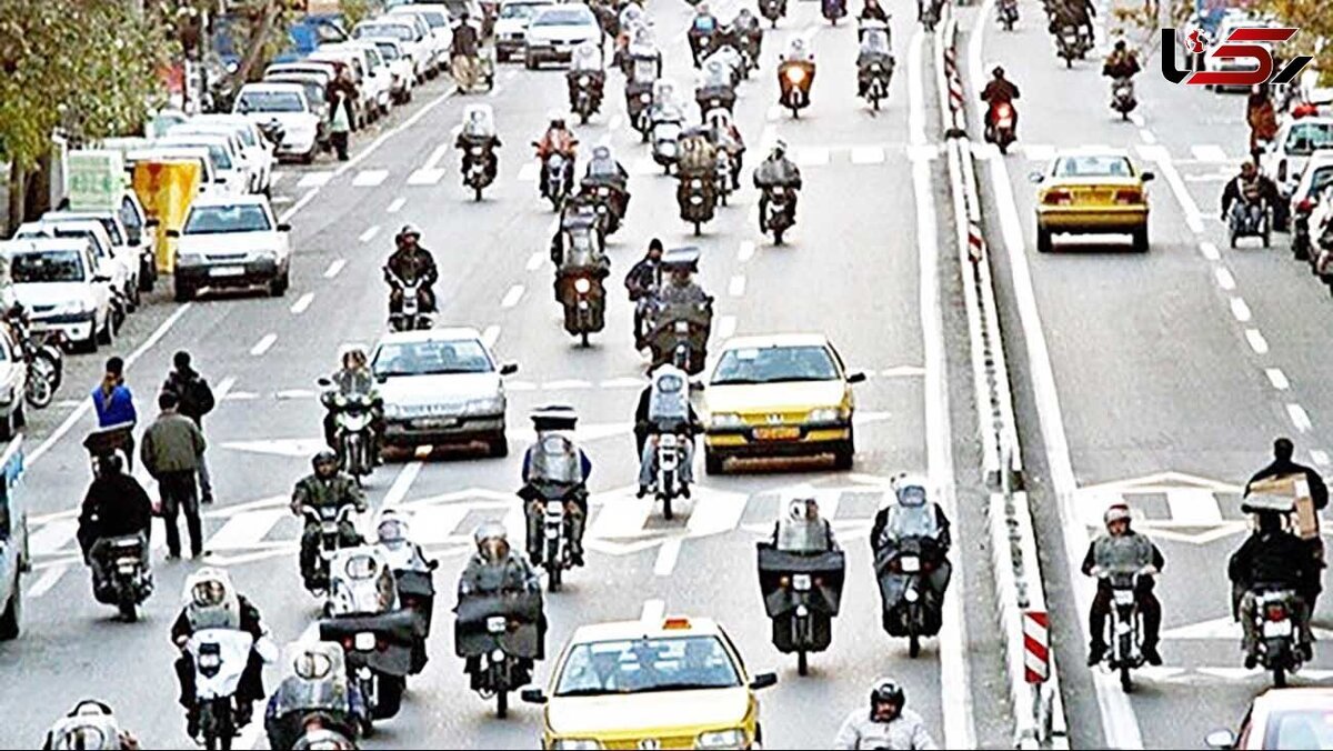 موتورسیکلت‌ها؛ کابوس خیابان‌های تهران