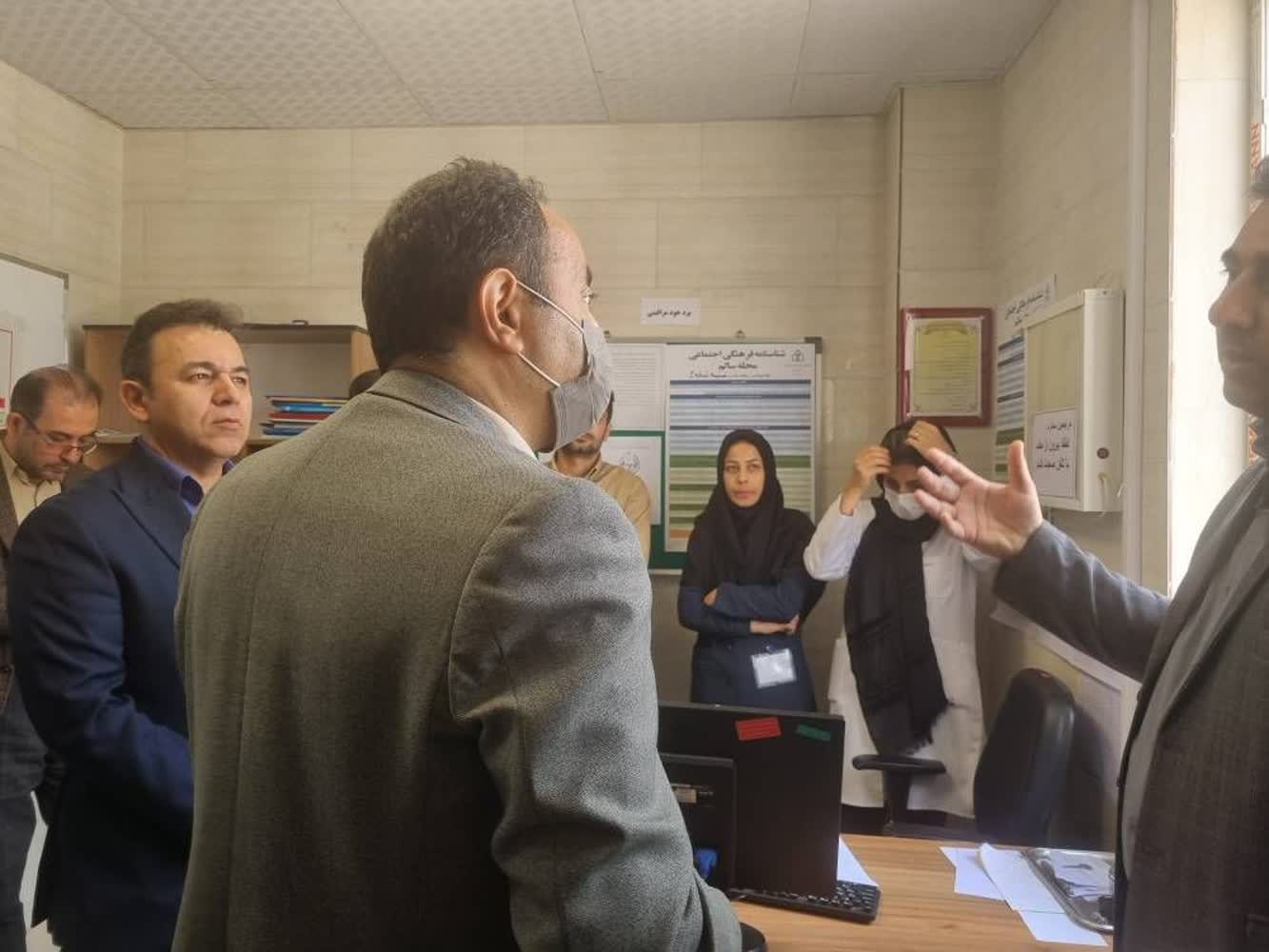 بازدید مدیران ارشد تأمیناجتماعی از روند اجرای برنامه پزشک خانواده در خدابنده