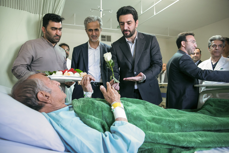 بازدید قائم مقام سازمان تامین اجتماعی از بیمارستان های ملکی کرمانشاه
