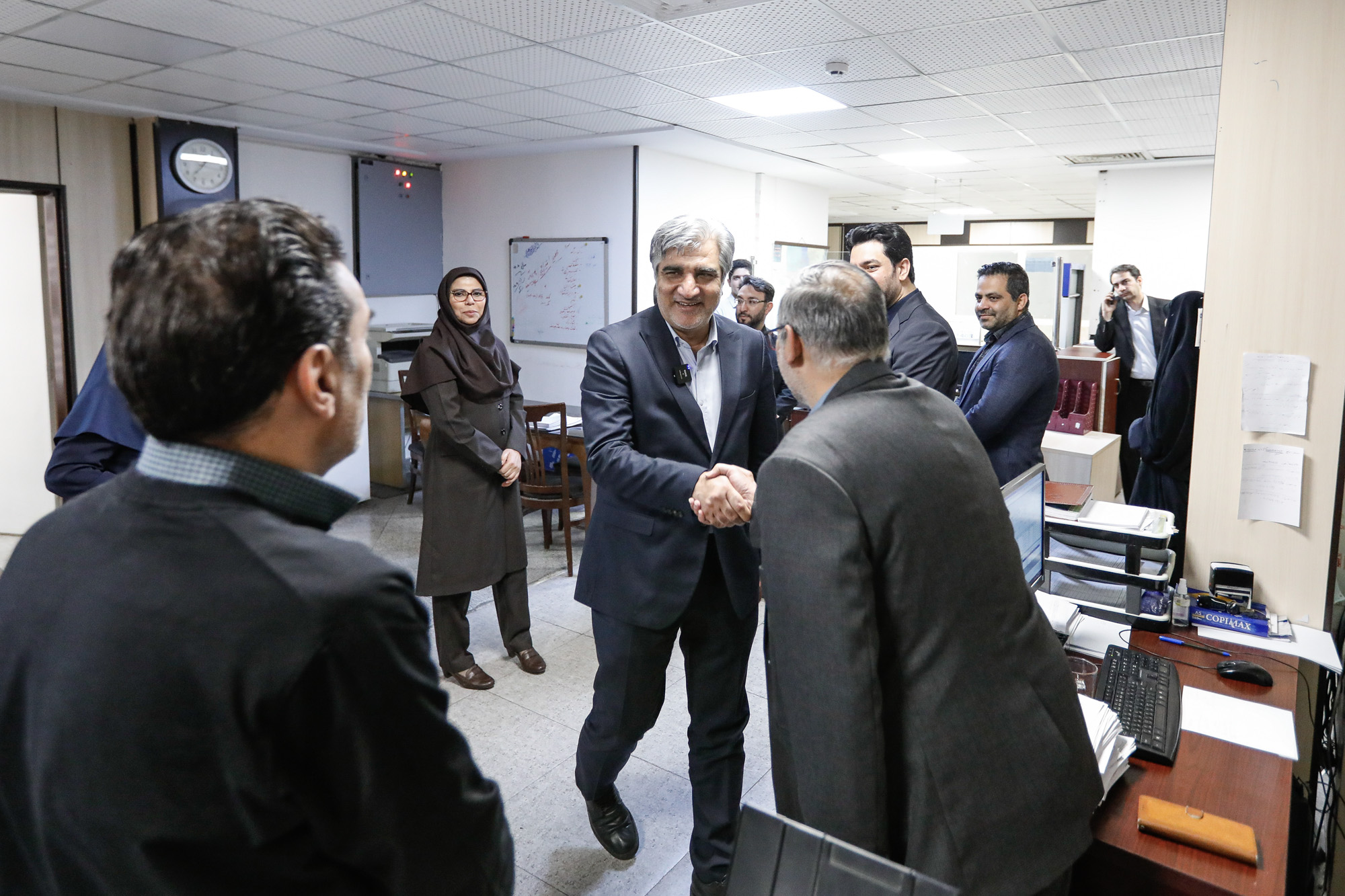 بازدید سالاری از شعب تهران