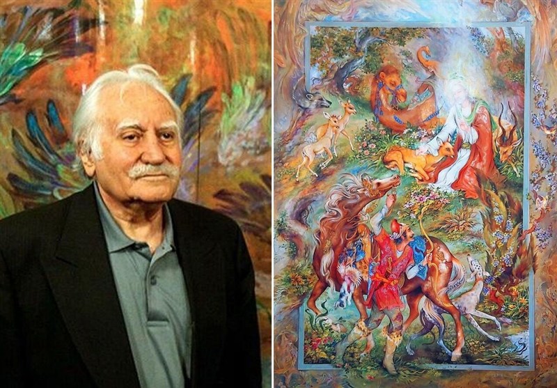 وداع با جاودانه‌ترین نقاش ایران: قلب بازنشستگان هم به درد آمد
