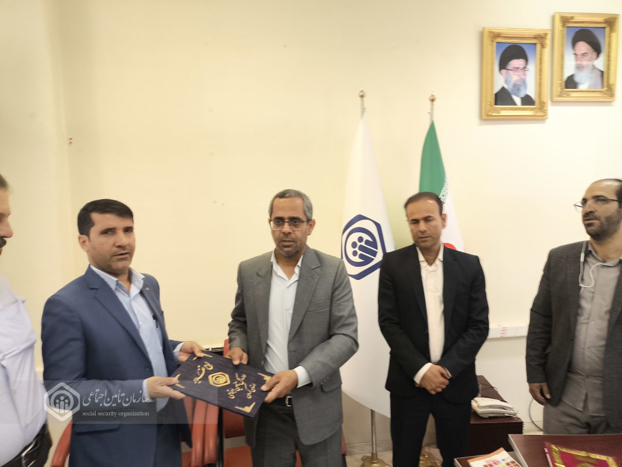 تغییر مدیریت در شعبه تأمین‌اجتماعی چترود