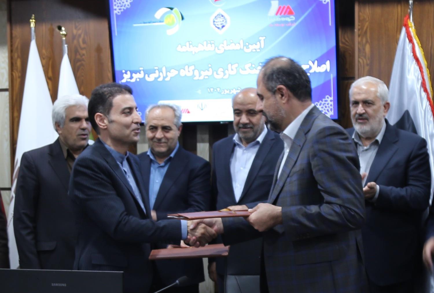 وعده‌ حمایت از  نیروگاه تبریز