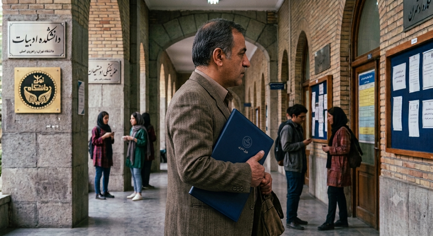 مرگ استاد؛ برای یک حق‌التدریسی مقام عالی وجود ندارد