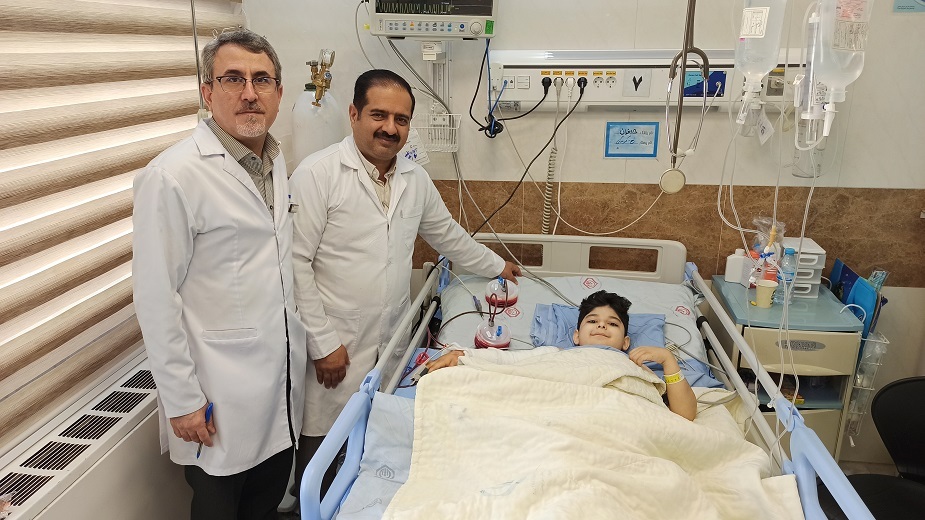 نجات کودک ۷ ساله با پیوند به‌موقع عروق