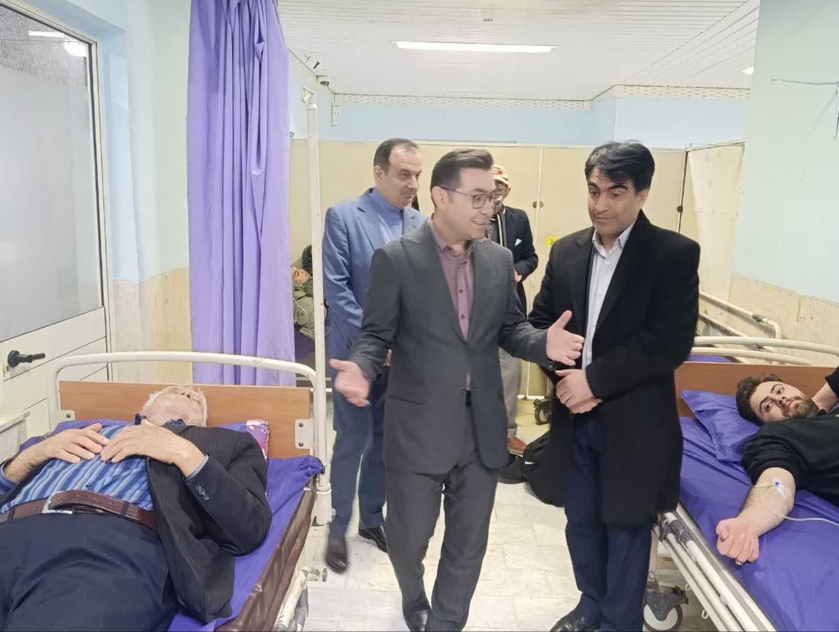 نظارت مدیر درمان تامین اجتماعی اردبیل بر مراکز درمانی در تعطیلات نوروزی