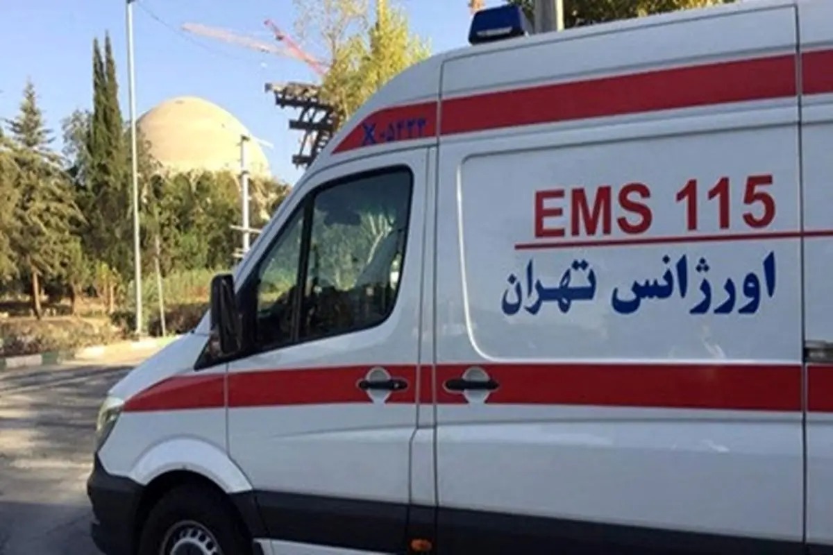 حمله موشکی به آمبولانس اورژانس استان تهران