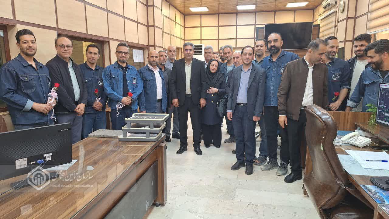تقدیر مدیرکل تأمین‌اجتماعی سمنان از کارگران شرکت سیمان شاهرود