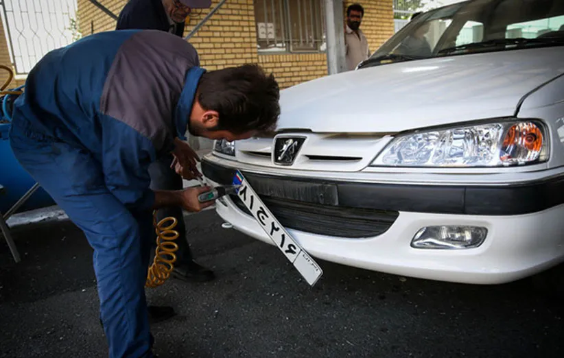 امکان اخذ نوبت اینترنتی تعویض پلاک خودرو از امروز