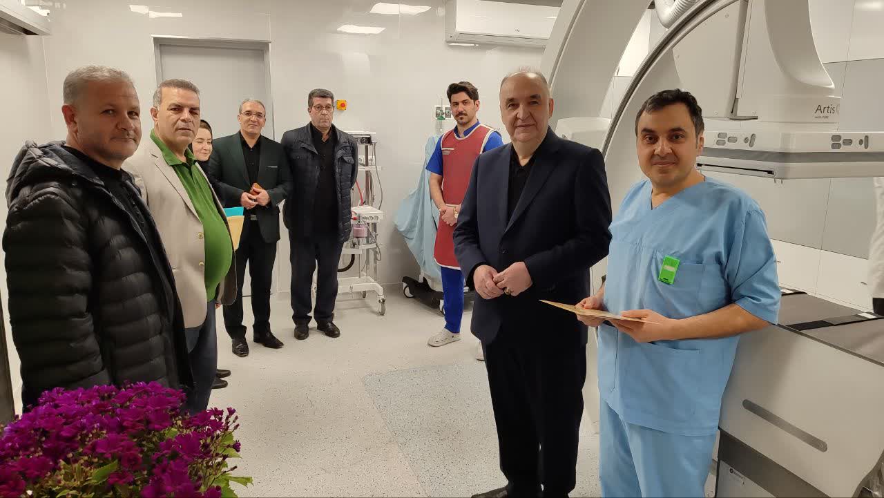 خدمت رسانی بیمارستان تأمین اجتماعی تبریز در شرایط جنگی