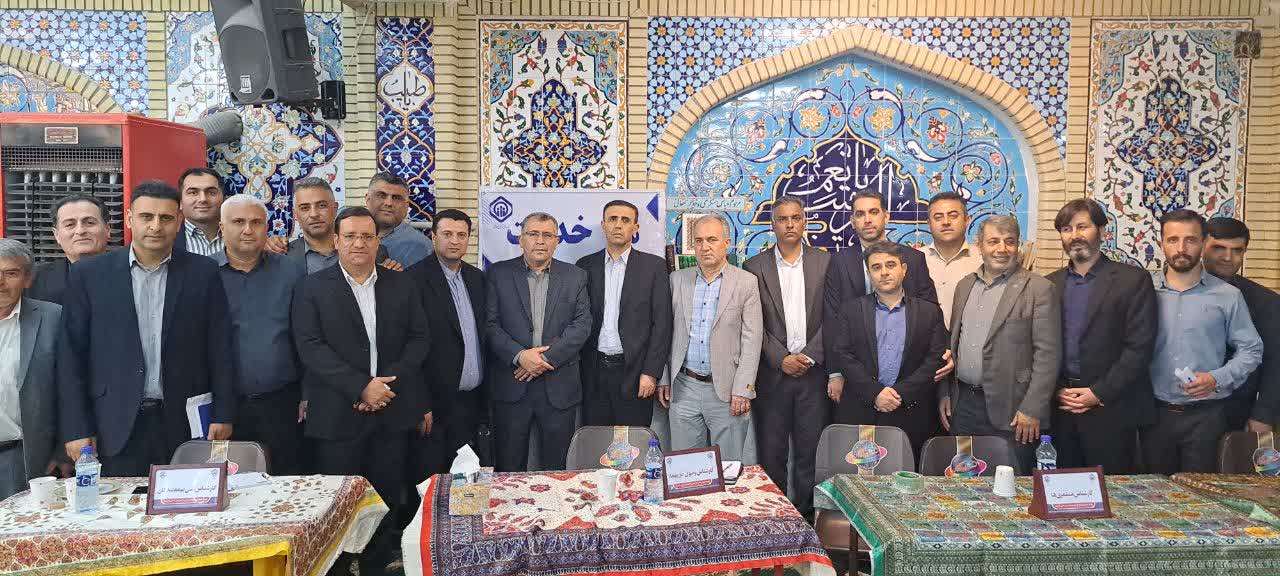 میز خدمت تأمین اجتماعی در روستای نوده ملک استان گلستان