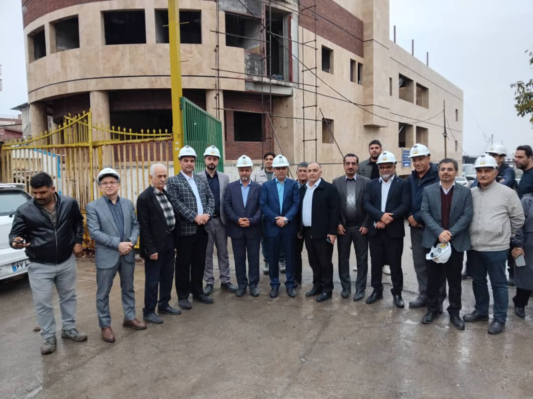بازدید مدیرعامل خانه‌سازی ایران از چهار پروژه عمرانی تأمین اجتماعی در گلستان