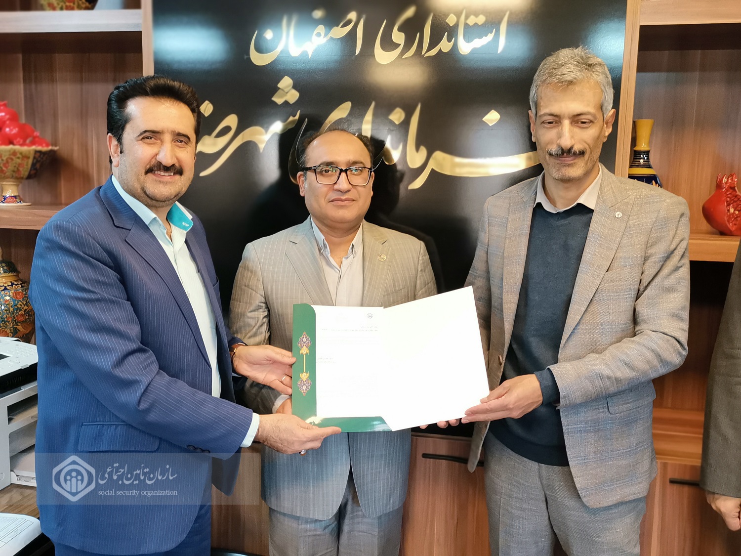 پوشش بیمه‌ای گسترده در شهرضا؛ ۱۱۹ هزار نفر تحت حمایت تأمین‌اجتماعی