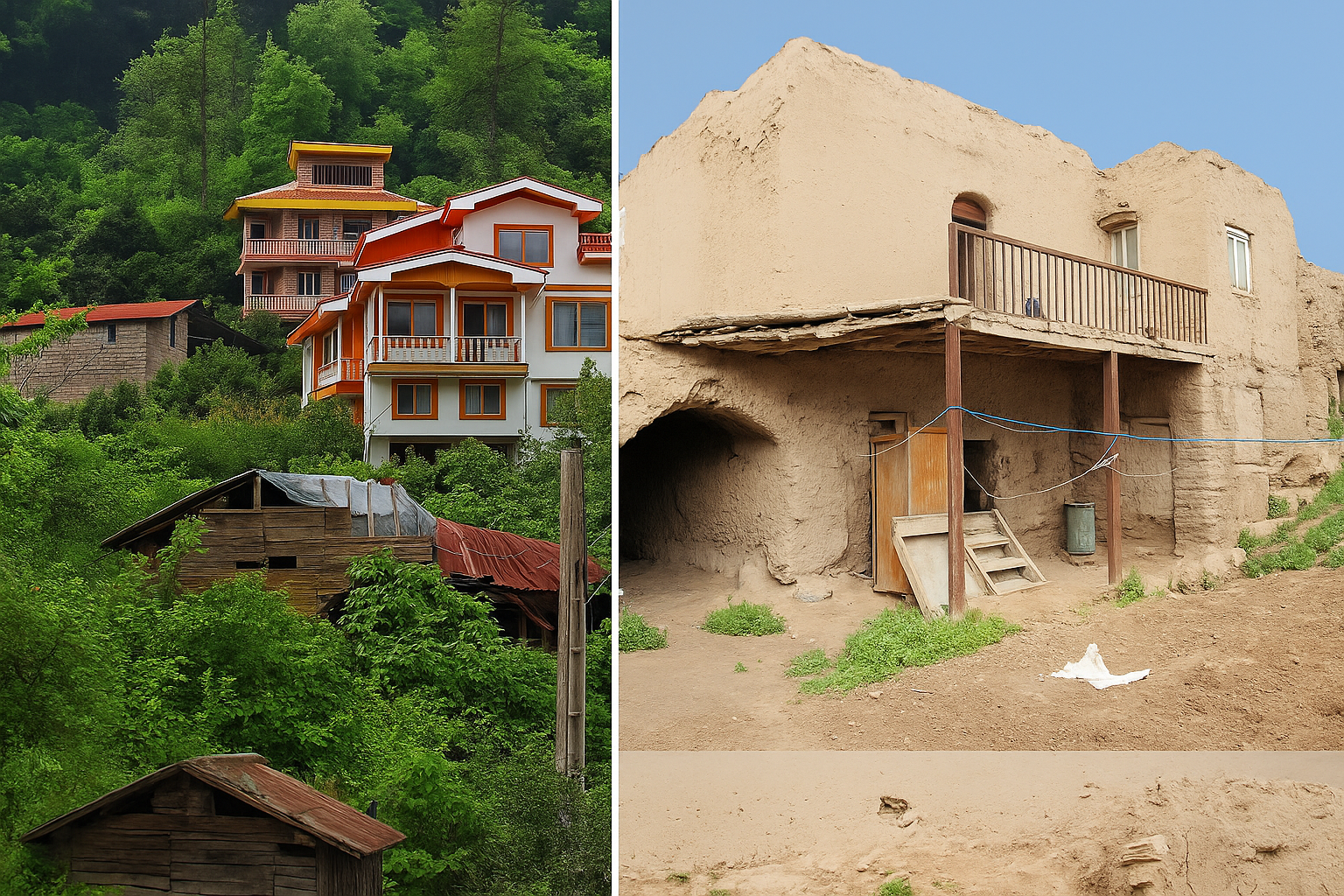 فقر پنهان در روستاهای مرفه