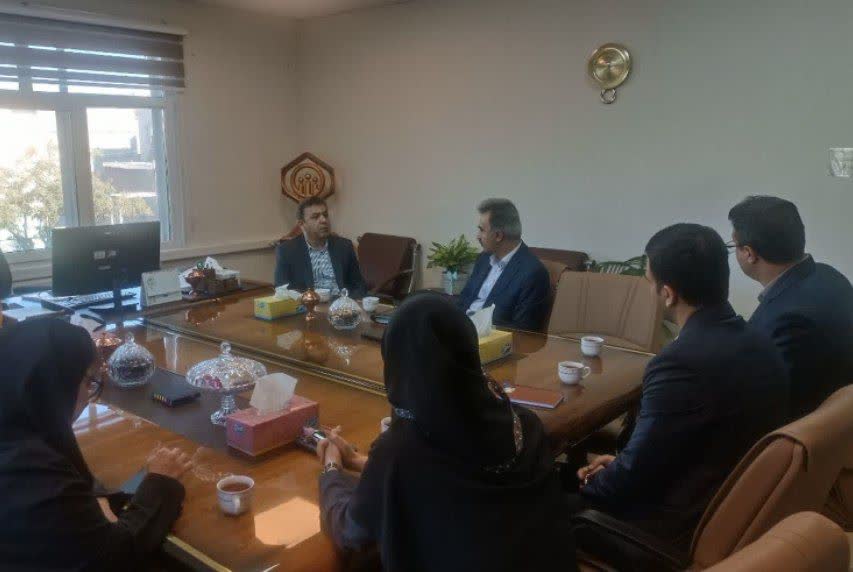 حضور تیم بازرسی درمان غیرمستقیم سازمان تأمین‌اجتماعی در مدیریت درمان زنجان