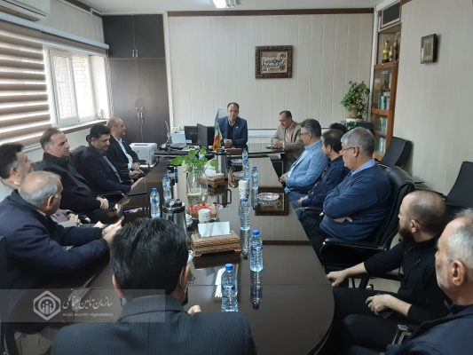 انتصاب روسای شعب تامین‌اجتماعی شهید انبارلوئی و تاکستان