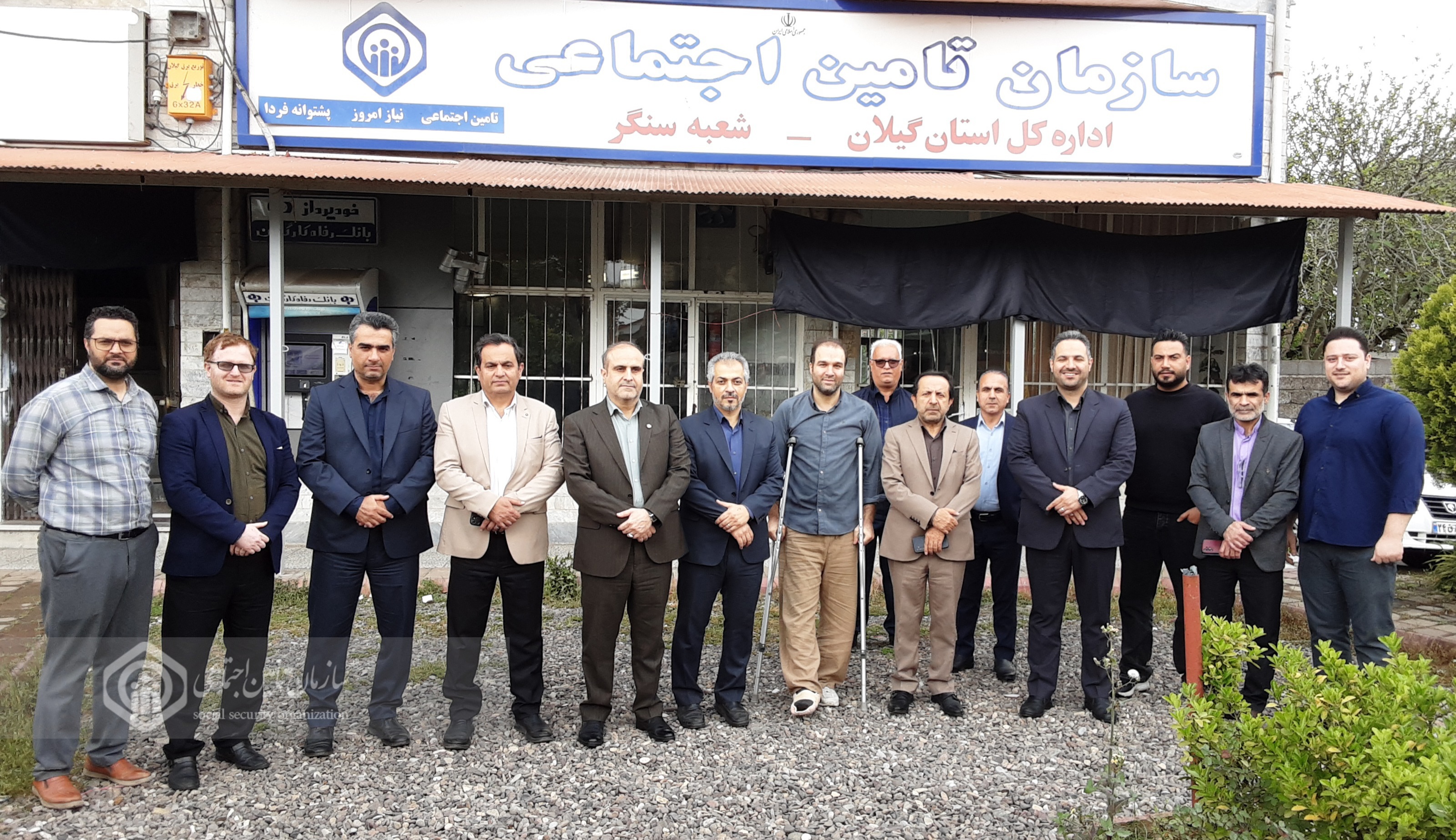 تامین‌اجتماعی سنگر، رکورددار بیمه‌شدگان اجباری گیلان