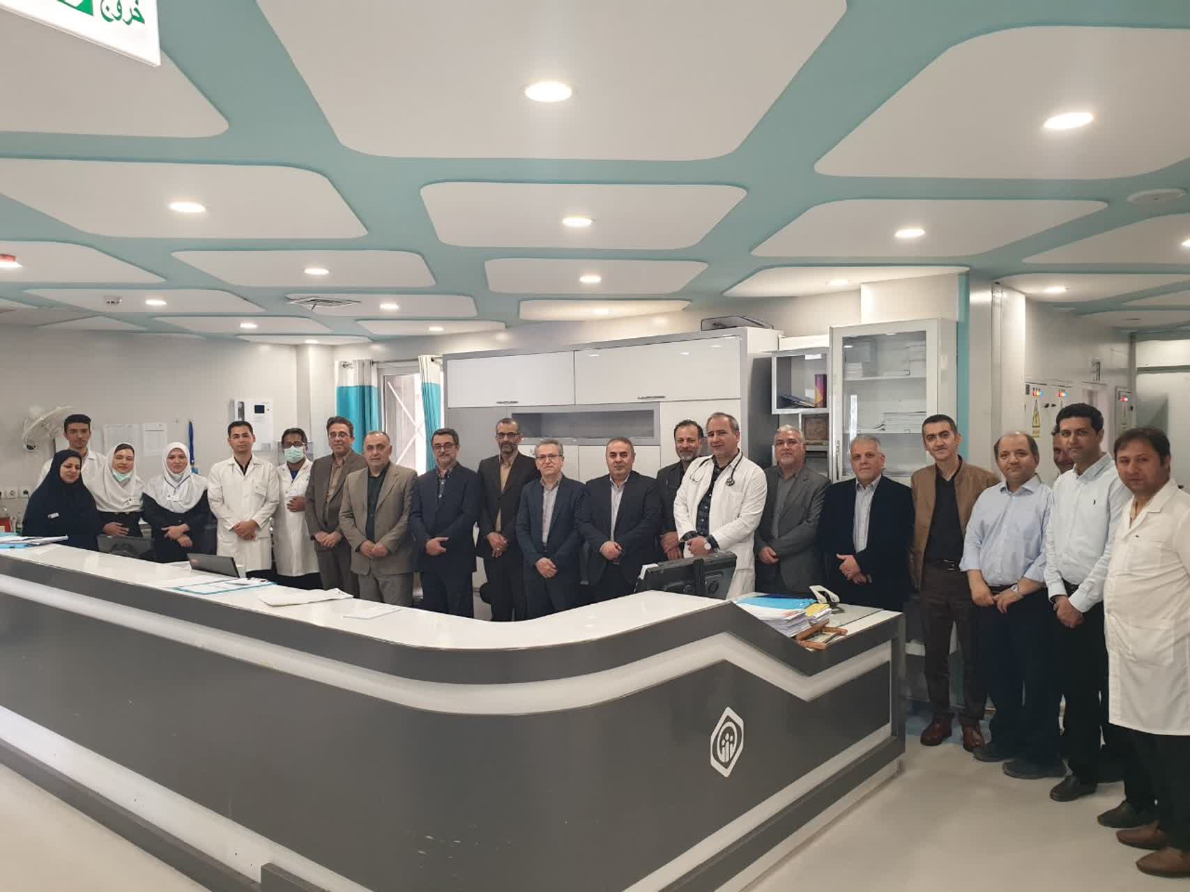 بازدید مدیر درمان تامین اجتماعی گلستان از مراکز درمانی شرق استان
