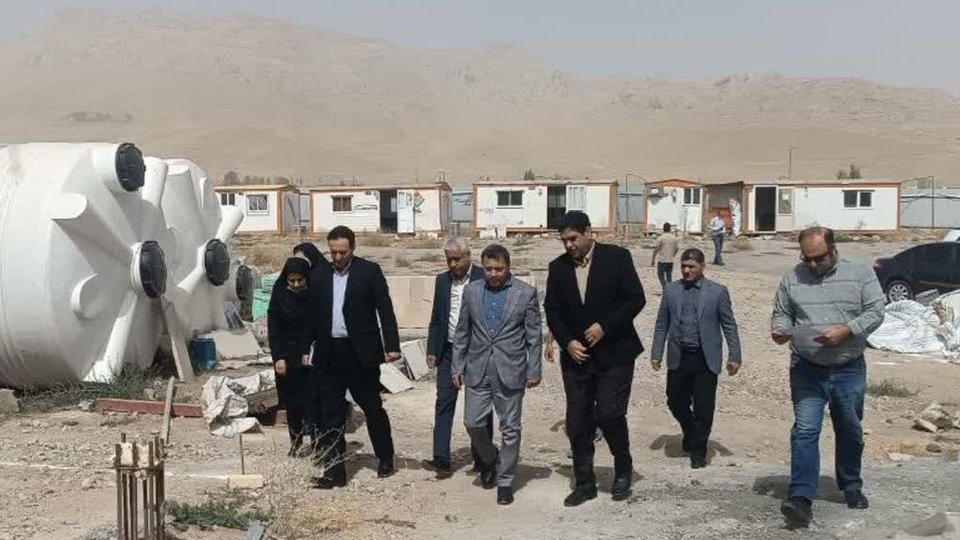 بازدید مدیر درمان تأمین اجتماعی زنجان از پروژه درمانگاه سهروردی