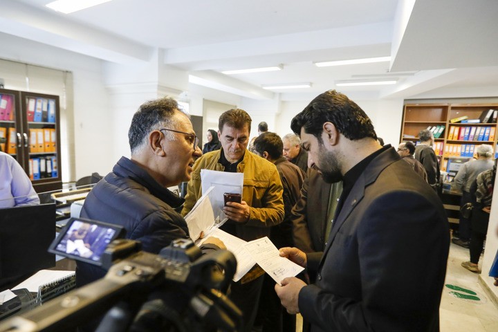 پایش حضوری فعالیت های برخی از شعب تامین اجتماعی تهران